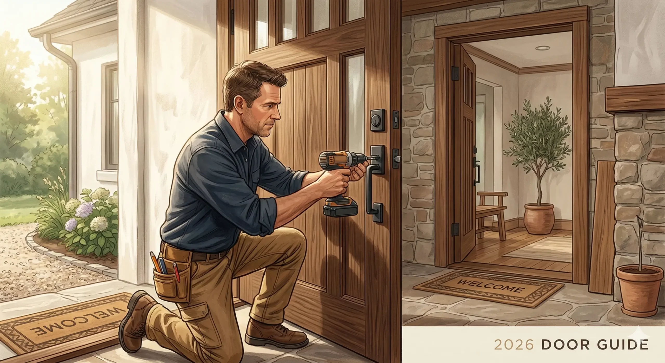 Read more about the article Door Installation Cost Guide: 2026 Budgeting for Interior and Exterior Doors