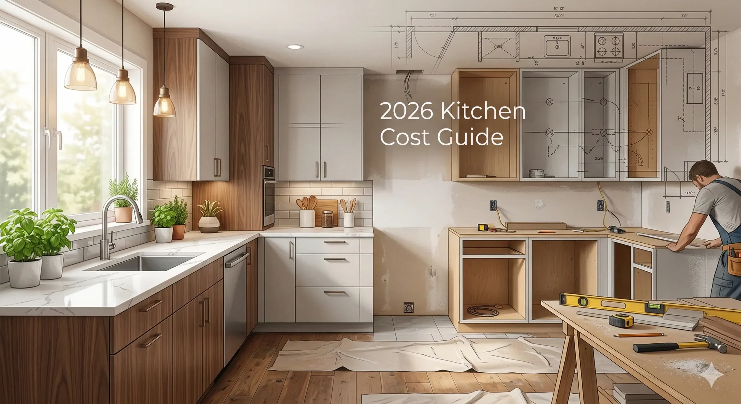 Read more about the article Kitchen Remodel Cost in the USA Full Breakdown
